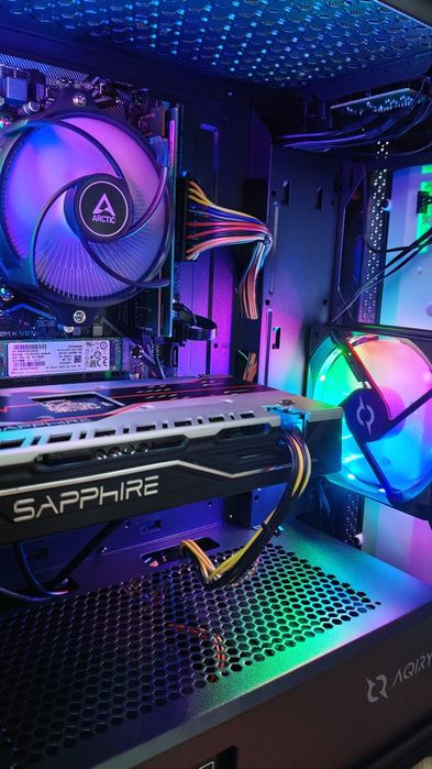 Pc gaming Rx 580/Ryzen 5 2600/16gb ram Gta V Fortnite Cs 2