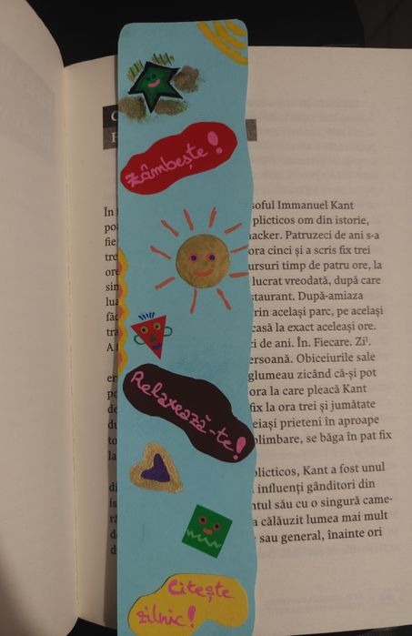 Semn de carte hârtie cartonată