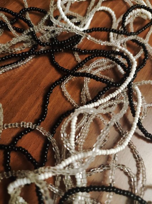 Нити из стеклянного бисера СССР