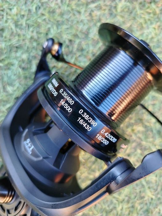 Set 4 mulinete Robinhan TM80, cu 10 rulmenti, tambur metalic LongCas