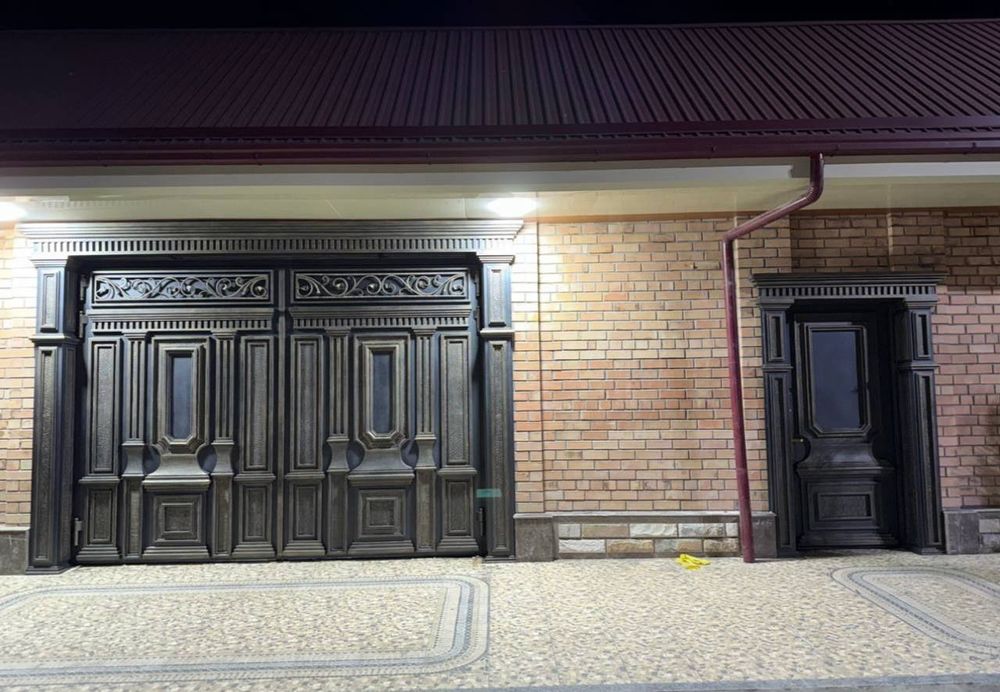 Darvoza Reshotka Naves perila Ворота решётка навес калитка