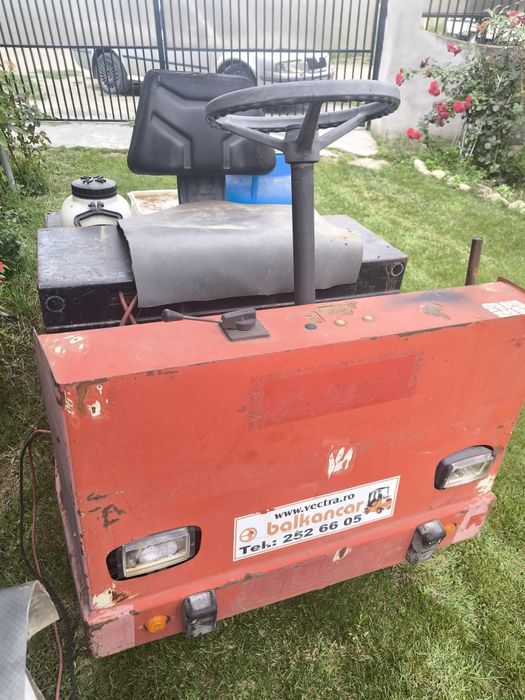Electrocar Balkancar EP001 - Platformă 1 Tona- Funcțional cu sura incarcare
