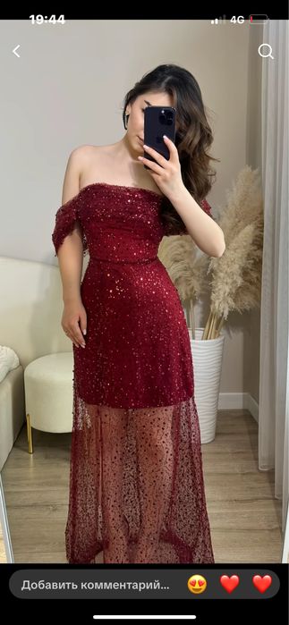 Платья красный цвет