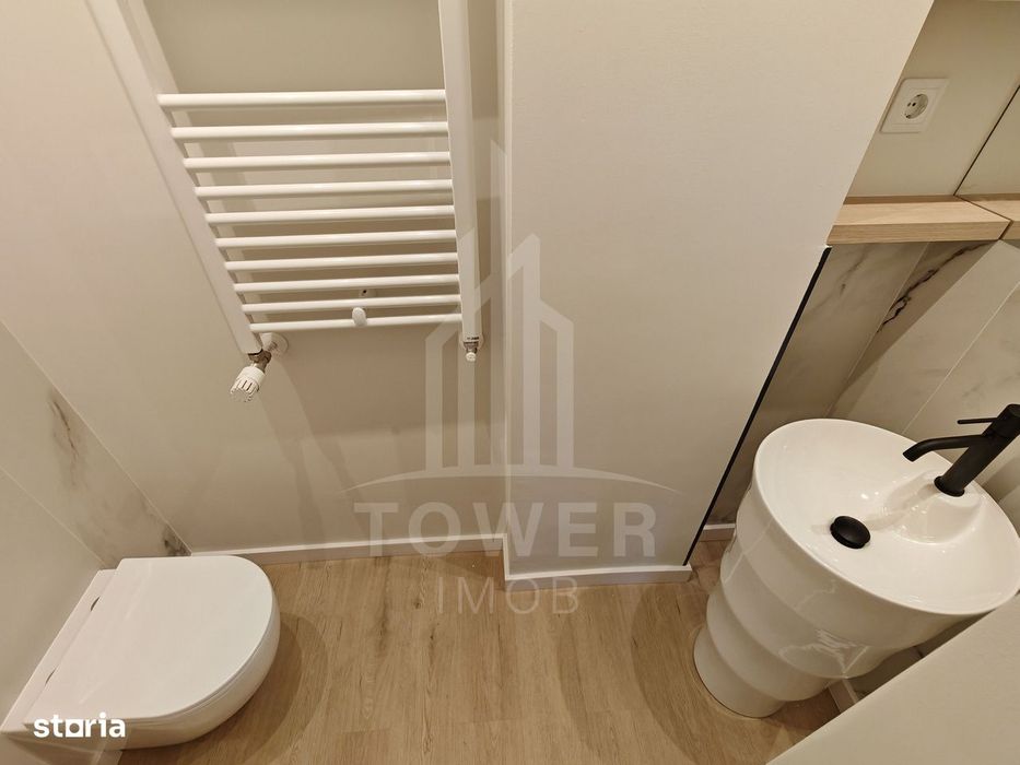Apartament prima inchiriere cu 3 camere, nou, mobilat lux.