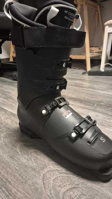 Clapari Salomon S/Pro Supra 100 GW black/dark grey met./black 45-45.5