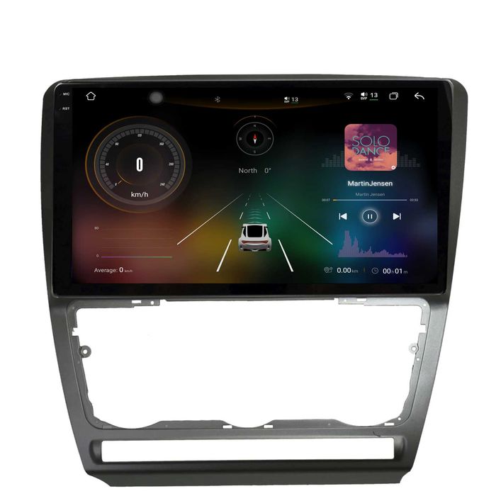 Navigatie Android Dedicata Skoda Octavia 2 (2004-2013) , WiFi, Carplay