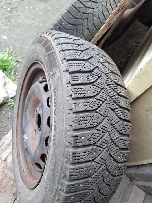 Зимние шины с дисками на 15