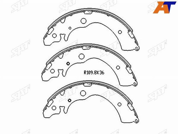 Колодки тормозные Honda Civic