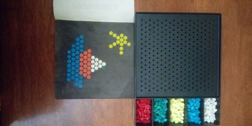 Детская игра мозаика. Советская