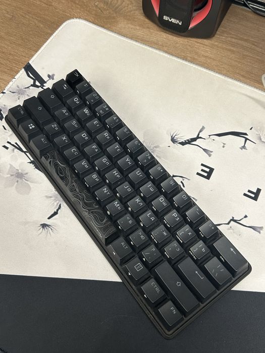 Компактная механическая клавиатура 60% HyperX