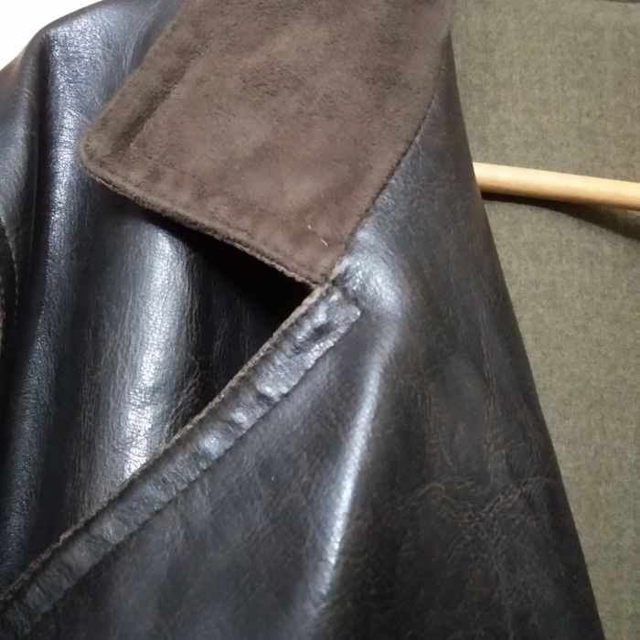 ARMANI кожанная куртка