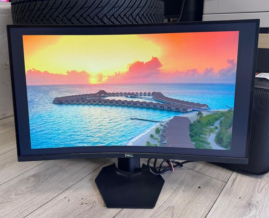 Amanet F28: Monitor LED Dell s2721hgf Gaming curbat 144Hz