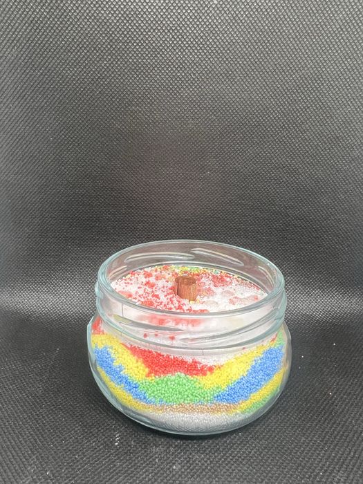 Пясъчни свещи ръчна изработка