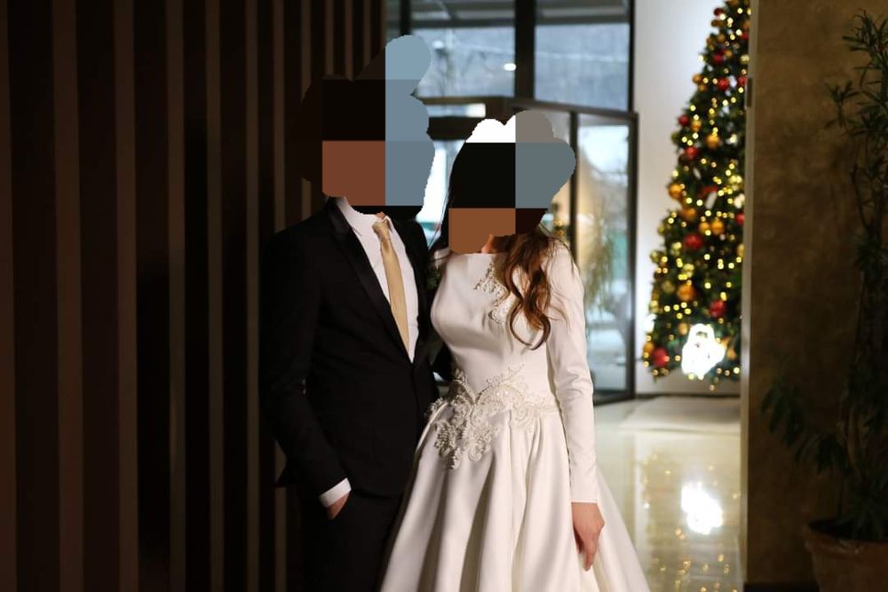 Rochie de MIREASA din TAFTA