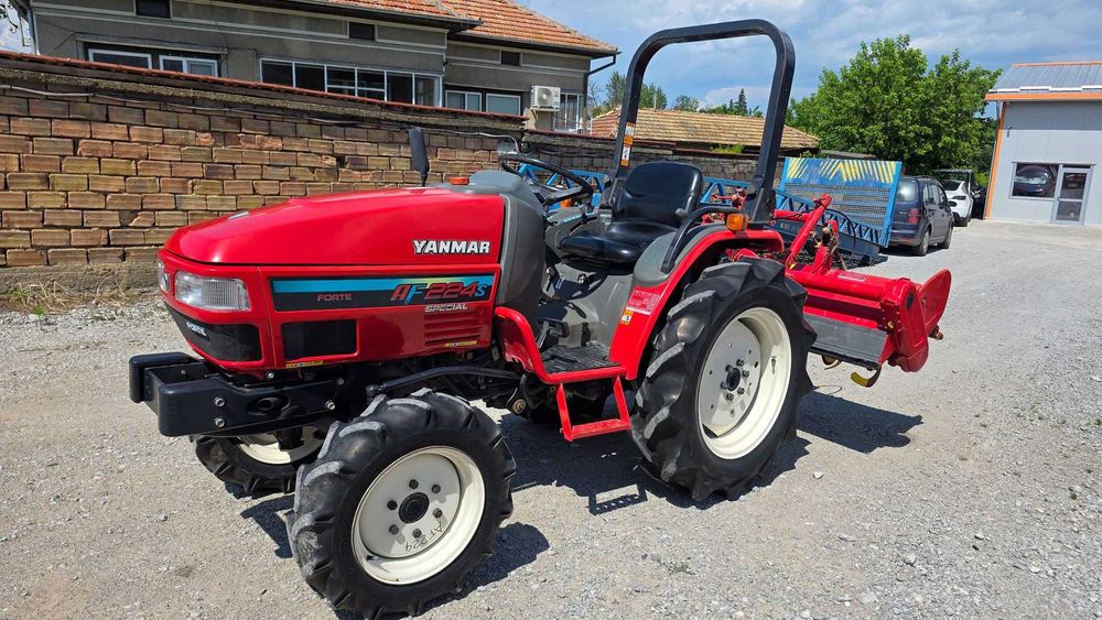 Японски трактор Yanmar AF224S с фреза, 24 кс, 4x4, АграБГ Джолев