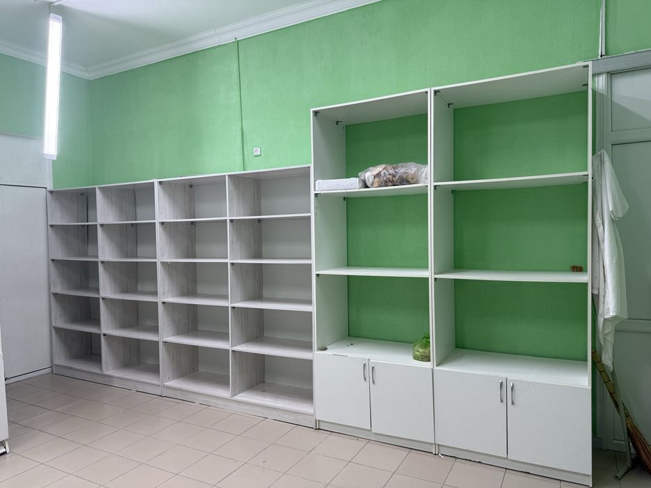 Дүкенге арналған полкалар шкафтар сатылады