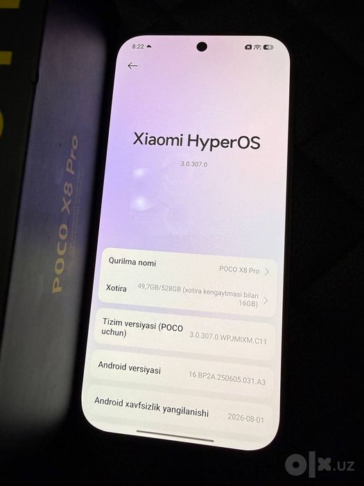 Poco x8 pro 12/512 gb