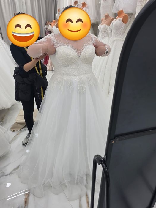 Rochie de mireasă nouă - necununată