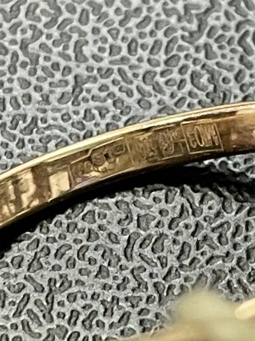 Кольцо золотое 585 пробы.