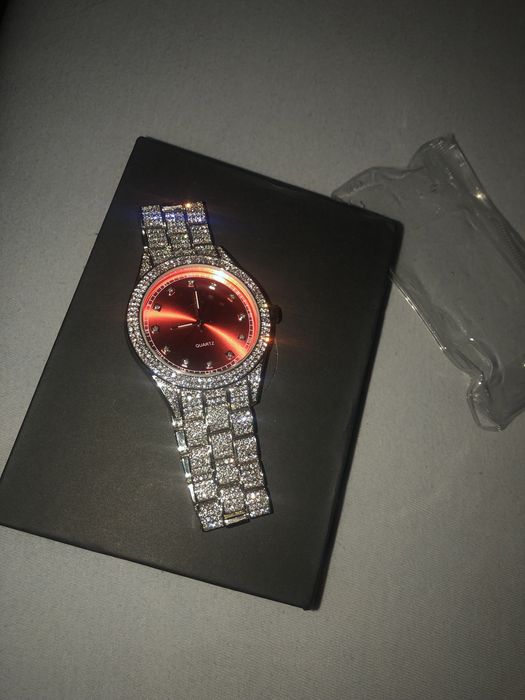 Diamond wrist watch