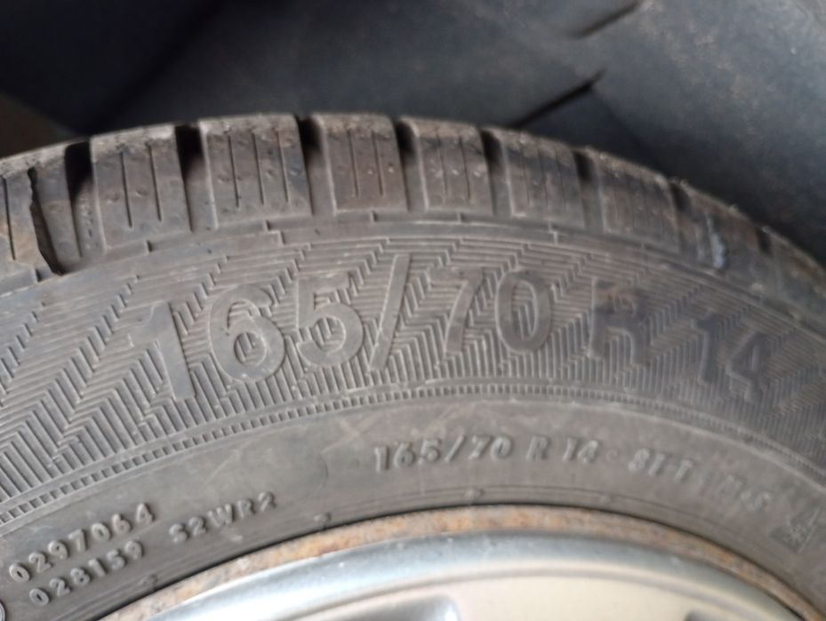 Зимни гуми 165/70/14 с джанти 4х108