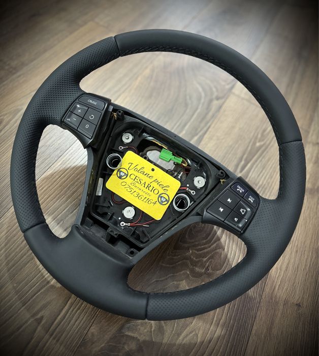 Volan piele nappa naturala Volvo V50,S40,C30,C70 Facelift (2004-2012)