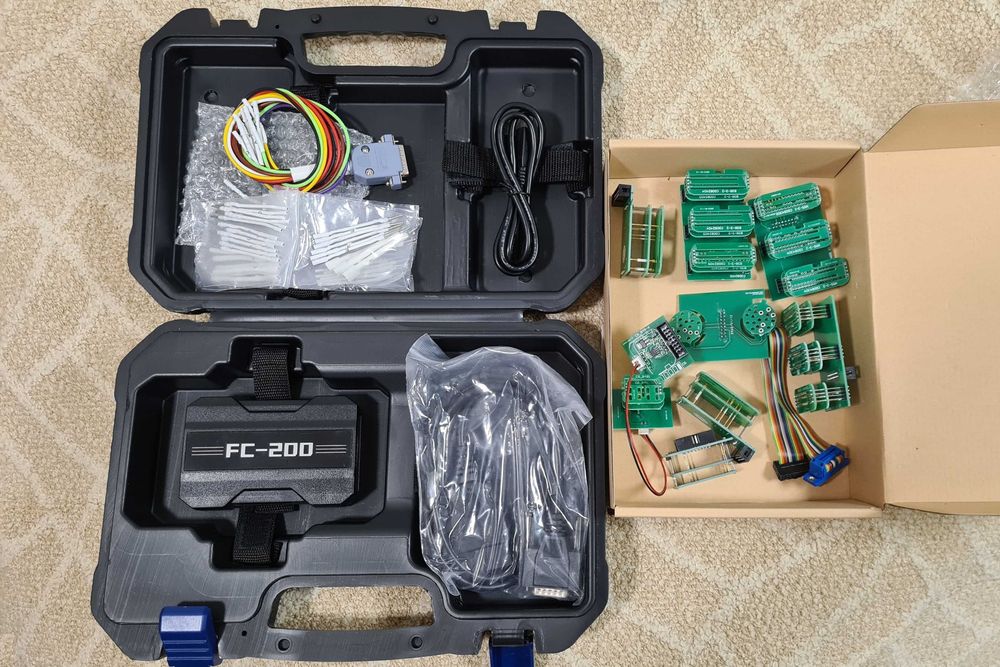 CG CGDI FC200 Programator ecu auto, 4200 ECUs, ISN, set adaptoare full