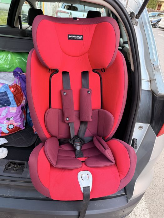 Scaun auto ISOFIX Wunderkid Rio, 9-36 kg, Rosu