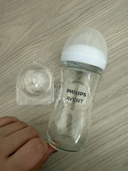 Стеклянная бутылка Avent Philips