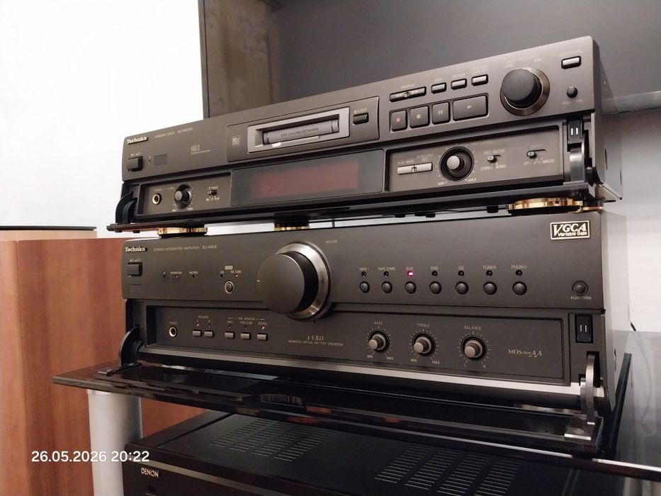 Technics Hi-Fi усилитель MD проигрыватель