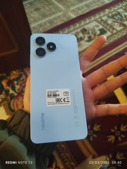 telefon nomi: realme Note 50