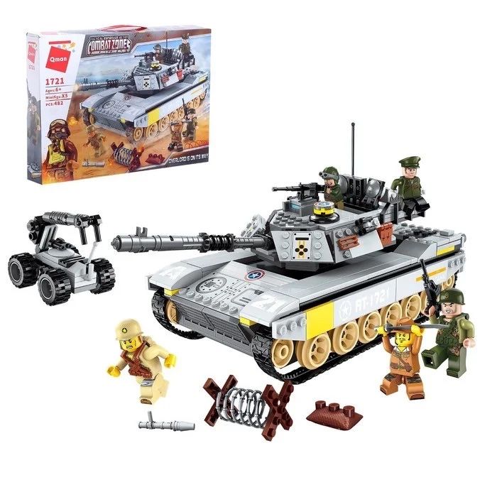 Конструктор ТАНК 482 детали