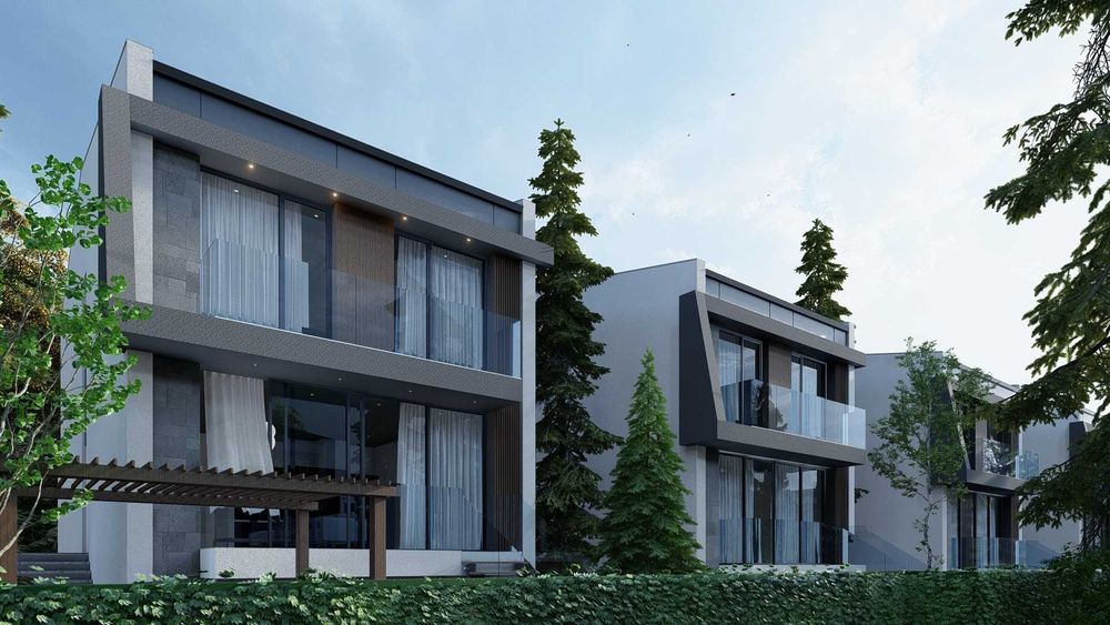 Триетажна еднофамилна къща в с. Панчарево