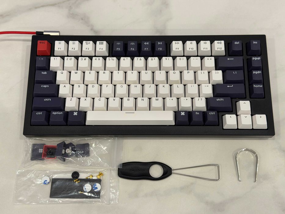 Keychron Q1 механична клавиатура Wireless QMK/VIA