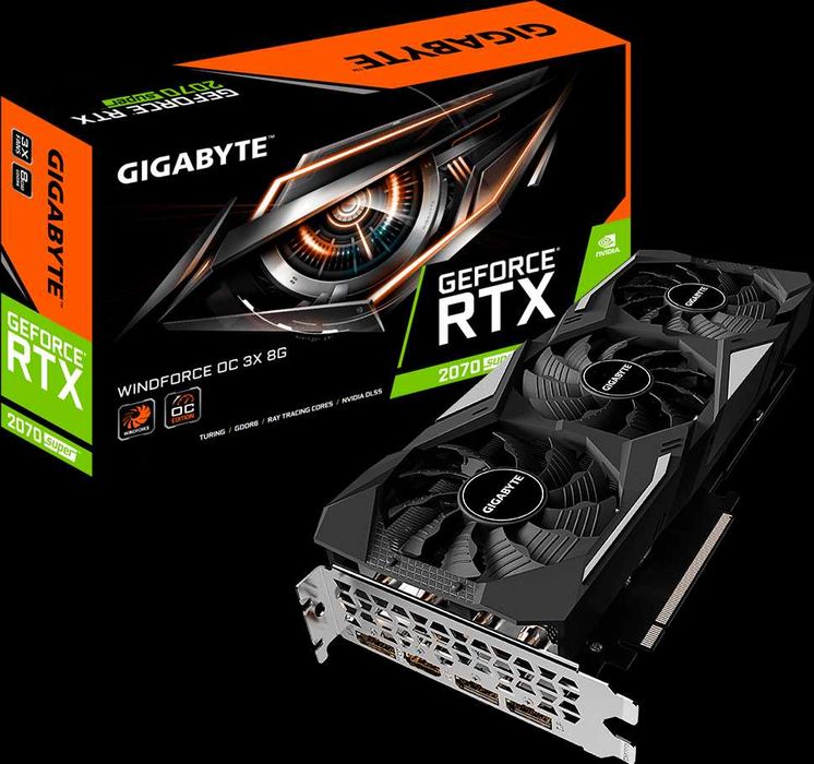 Gigabyte GeForce RTX 2070 SUPER WINDFORCE 8GB