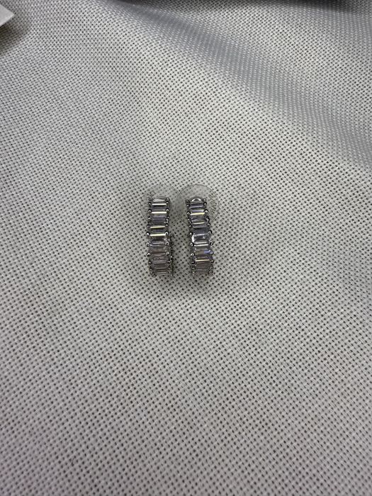 SWAROVSKI cercei INIMA matrix, argintiu, închizătoare cu protecție