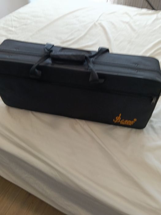 Saxofon Argintiu Lade