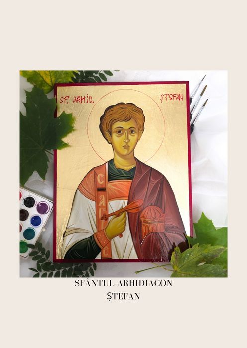 Icoane pictate manual & Portrete/Caricaturi în creion – Cadouri unice