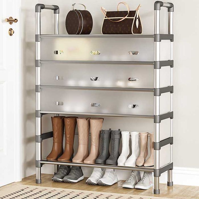 Закрытая обувница – этажерка на 5 полок / Oyoq kiyim javoni p23