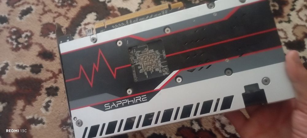 Видеокарта AMD  radeon RX590 nitro 8gb