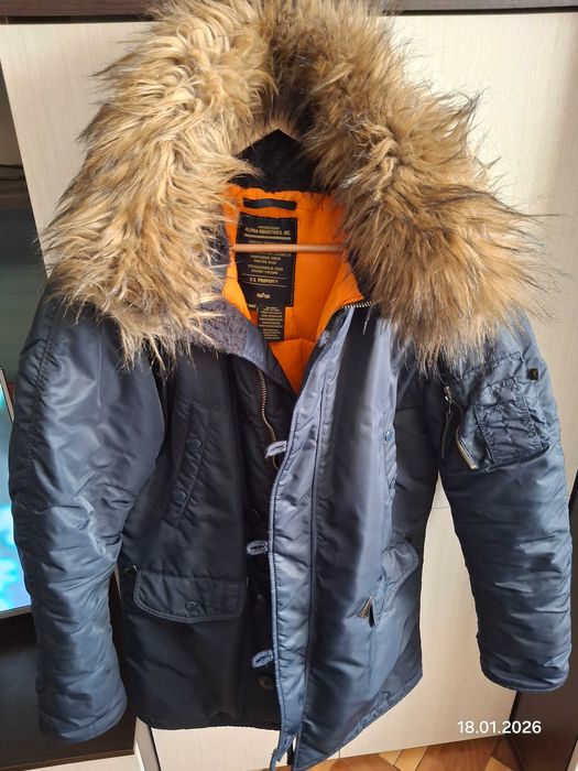 Куртка Аляска  Alpha Industries  N-3B  б\у