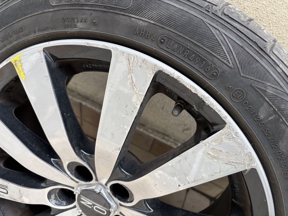 Лети джанти O.Z Racing Michelangelo 10 Diamantata 17ки с летни гуми