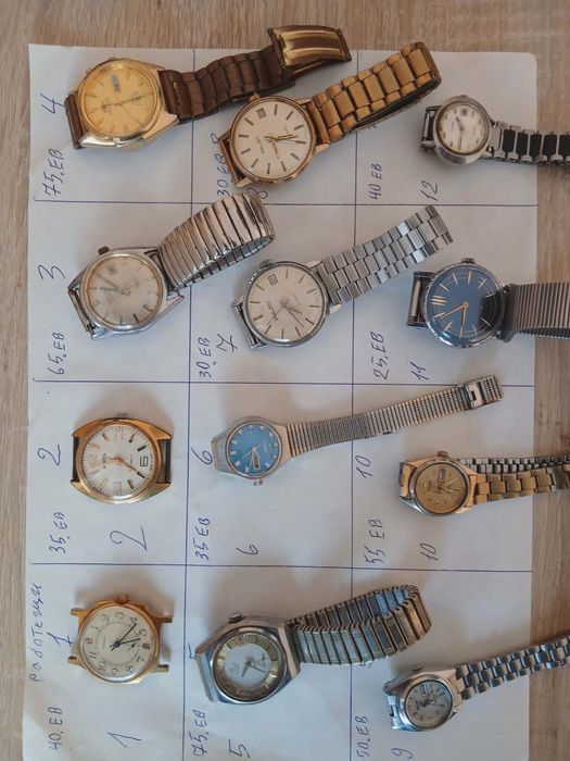 Часовници  в добро и много добро състояние