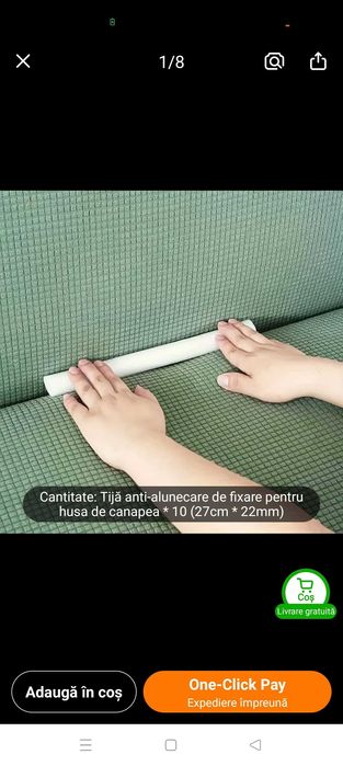 Husa elastica canapea