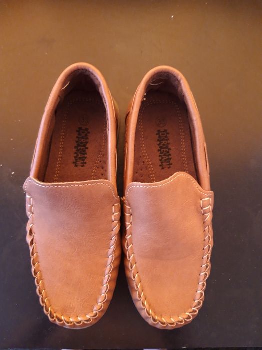 Макасины новые на мальчика 33 размер