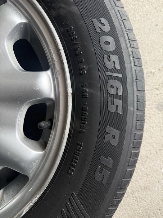4 бр. алуминиеви джанти Mercedes 15” 5x112 с гуми