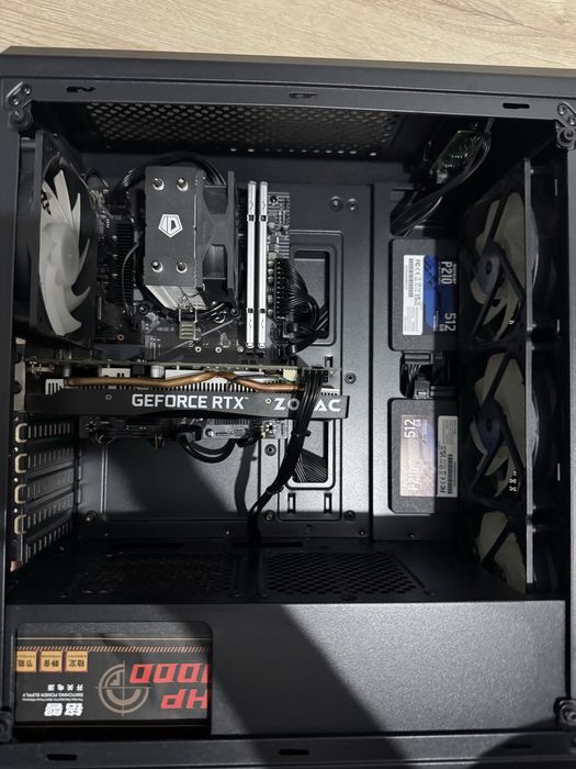 Систменый блок i3-12100f rtx 2060 super 16 gb озу