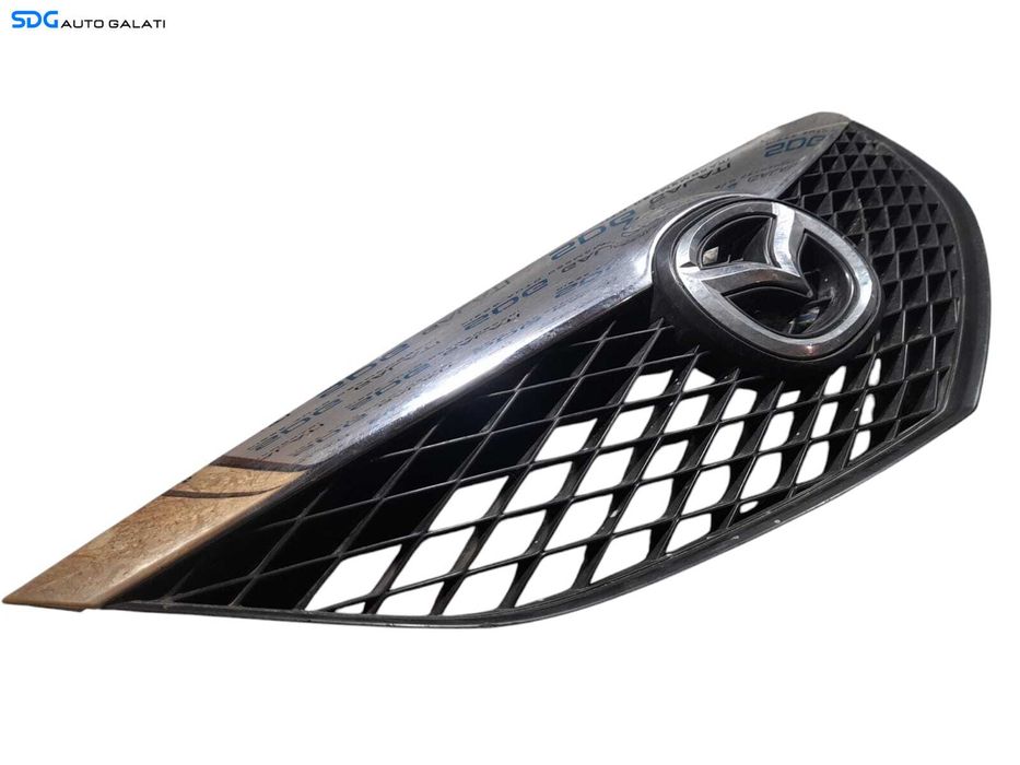Grila Centrala Cu Emblema de pe Bara Spoiler Fata Mazda 6 GG 2002 - 2007 Cod GJ6A50712 [N1115]