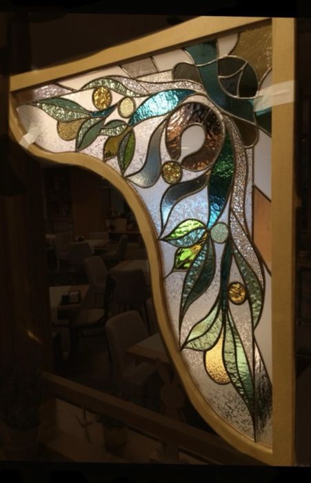 Пана от мозайка , витраж и др класически техники.