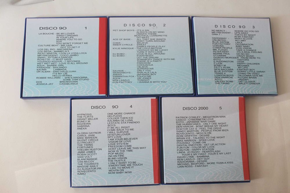 Benzi de magnetofon colectie Disco 90